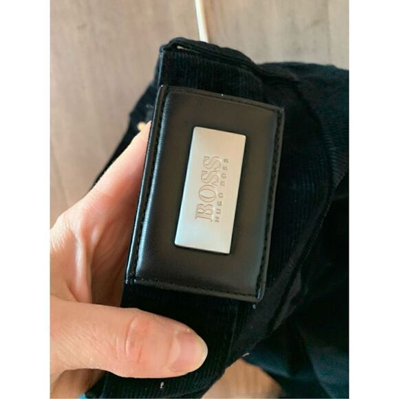 HUGO BOSS ALABAMA CORD Trousers - W32 L34 - Black - Great Condition - Men’s - Picture 5 of 6